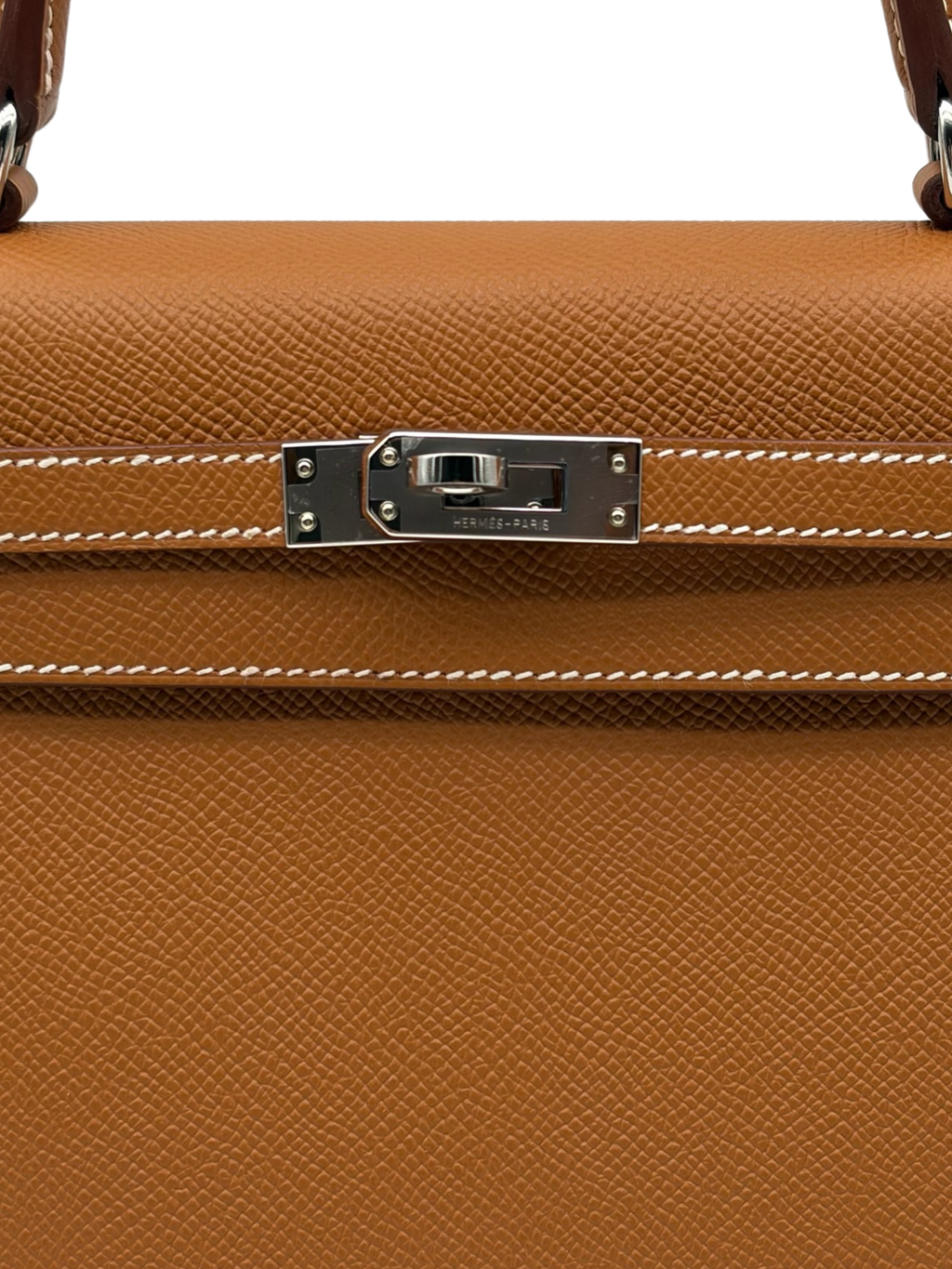Hermès Kelly 25 Epsom Gold Palladium Hardware