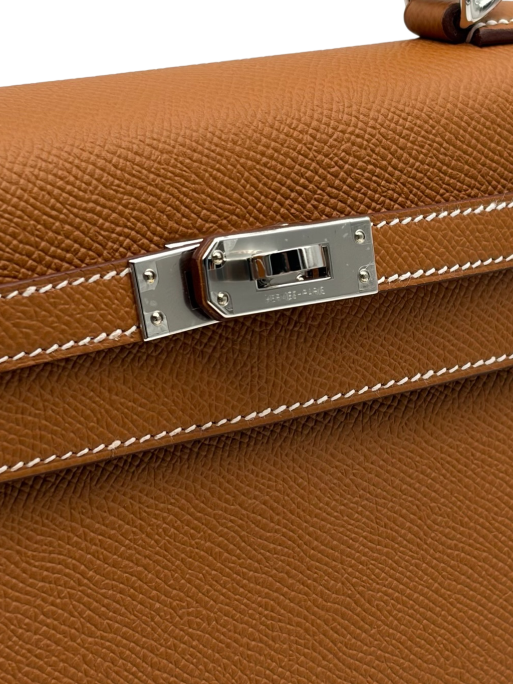 Hermès Kelly 25 Epsom Gold Palladium Hardware