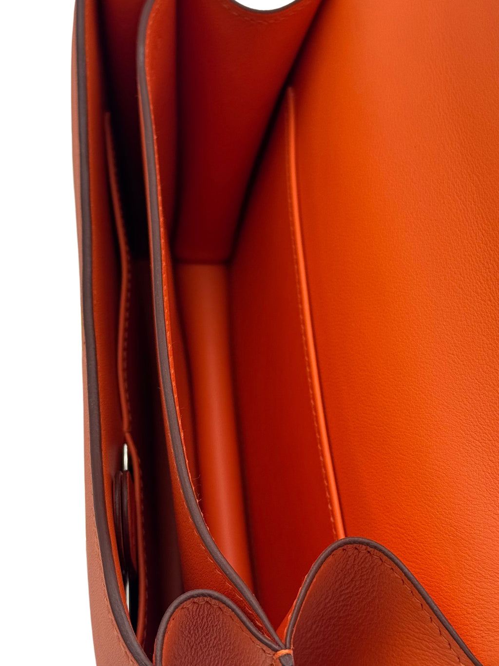 Hermès Constance 18 Swift Orange Gold Hardware