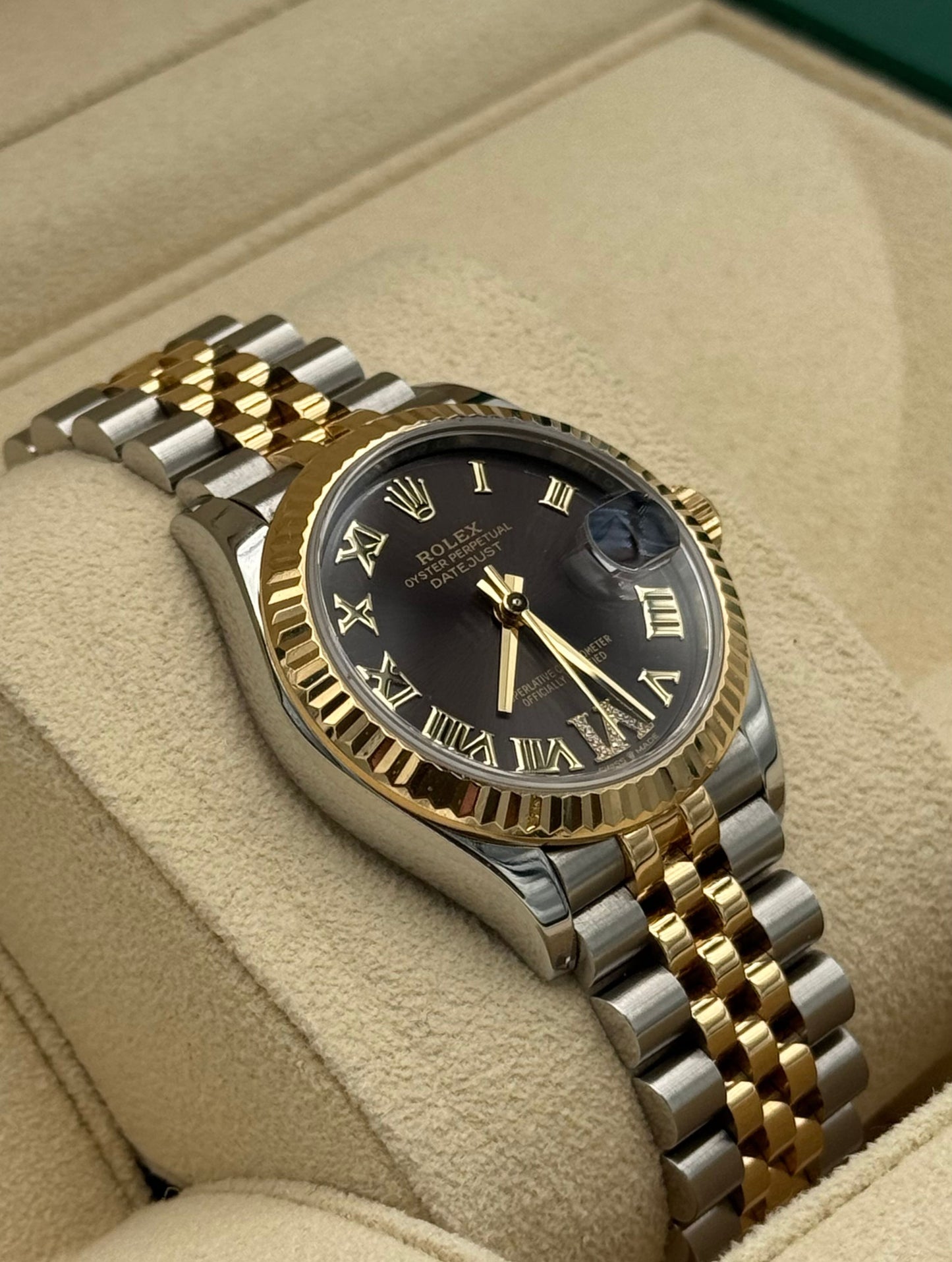 Rolex Datejust 31mm Steel/Gold Grey Dial
