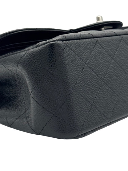 Chanel Classic Jumbo Black Caviar Leather