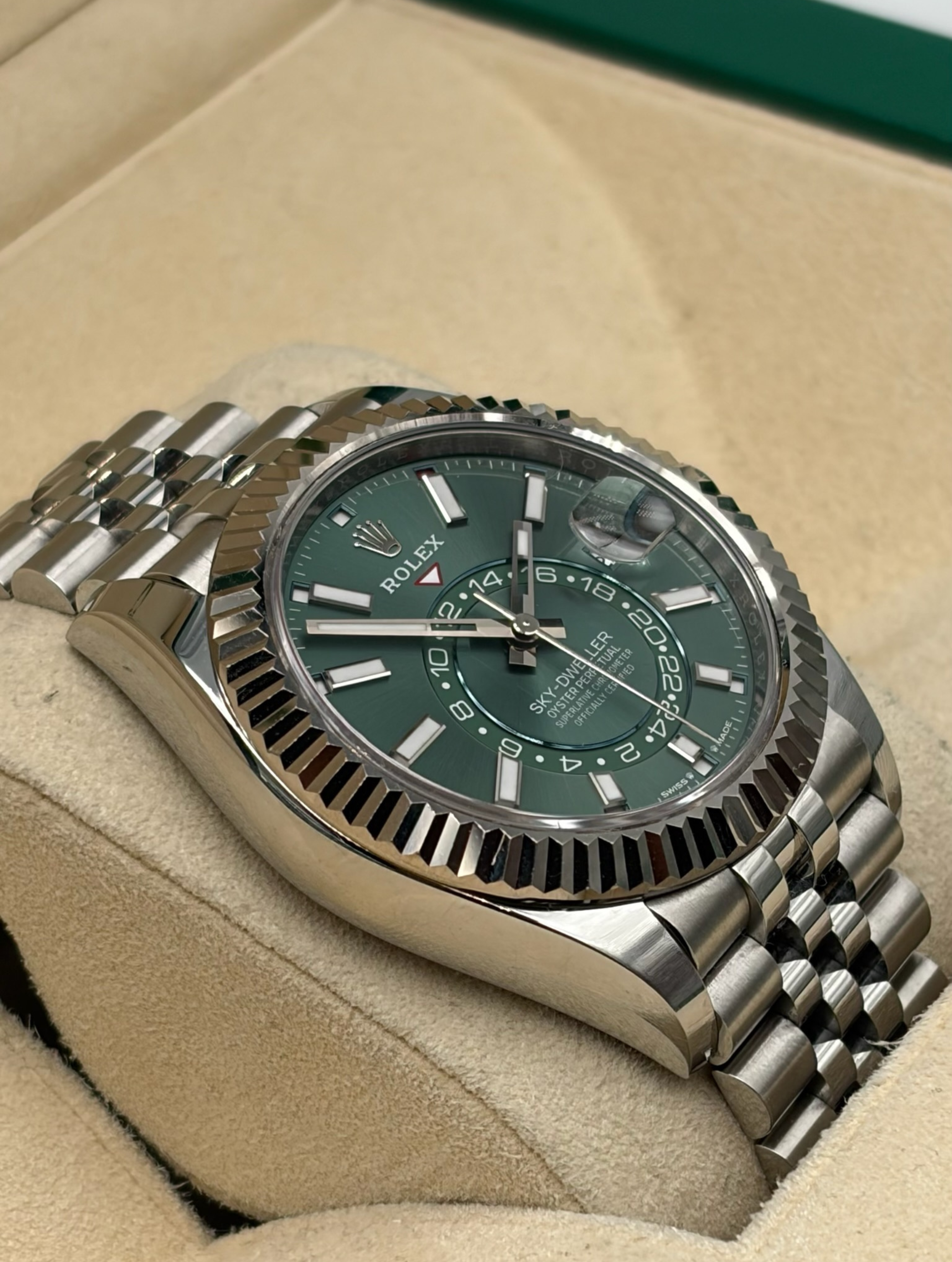 Rolex Sky Dweller Esf. Verde Jubilee