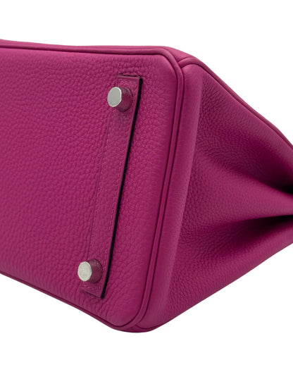 Hermès Birkin 25 Togo Rose Pourpre Palladium Hardware