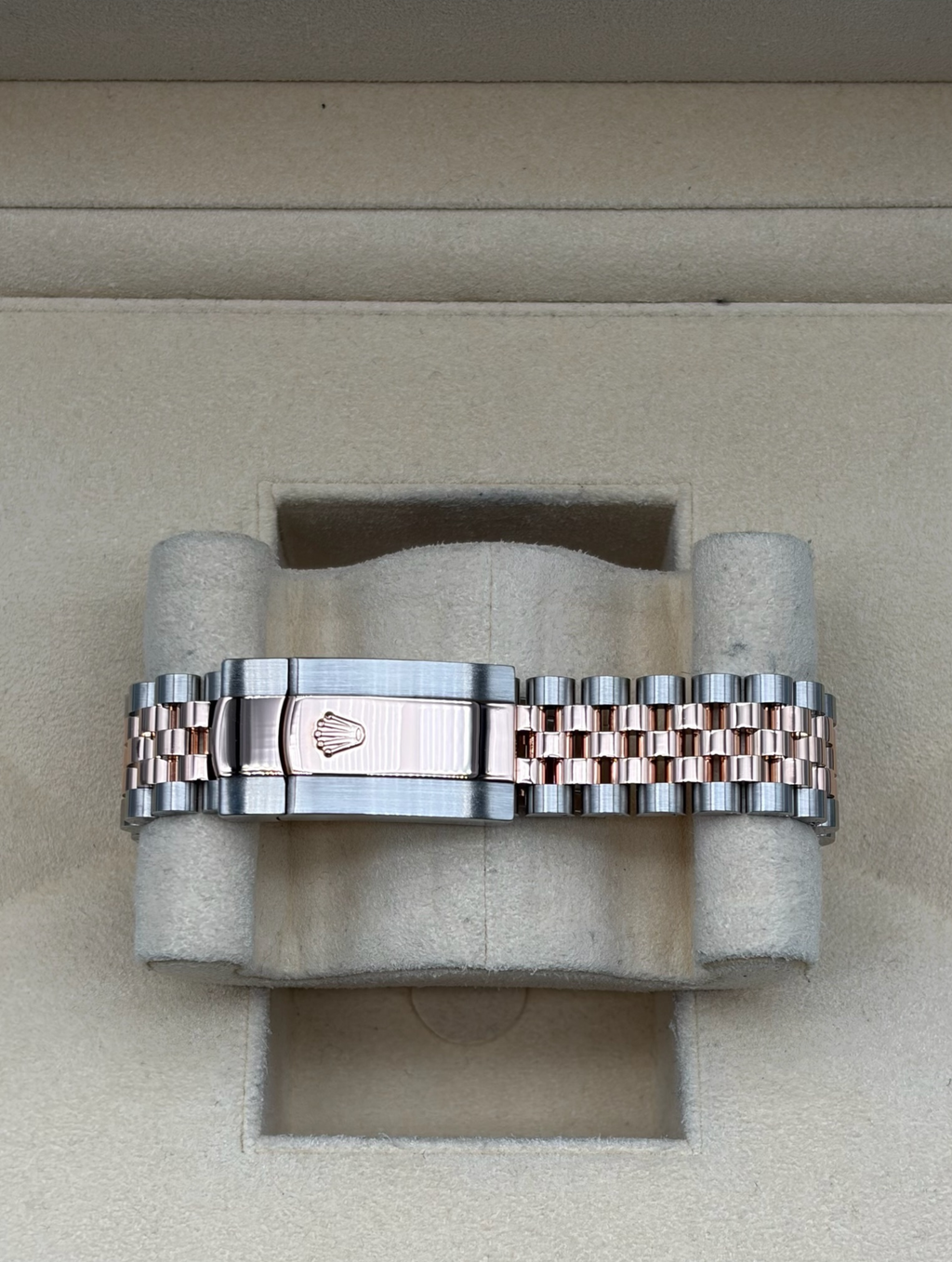 Rolex Datejust 36mm Steel/R. Gold Chocolate Dial
