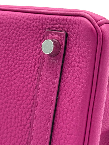 Hermès Birkin 25 Togo Rose Pourpre Palladium Hardware