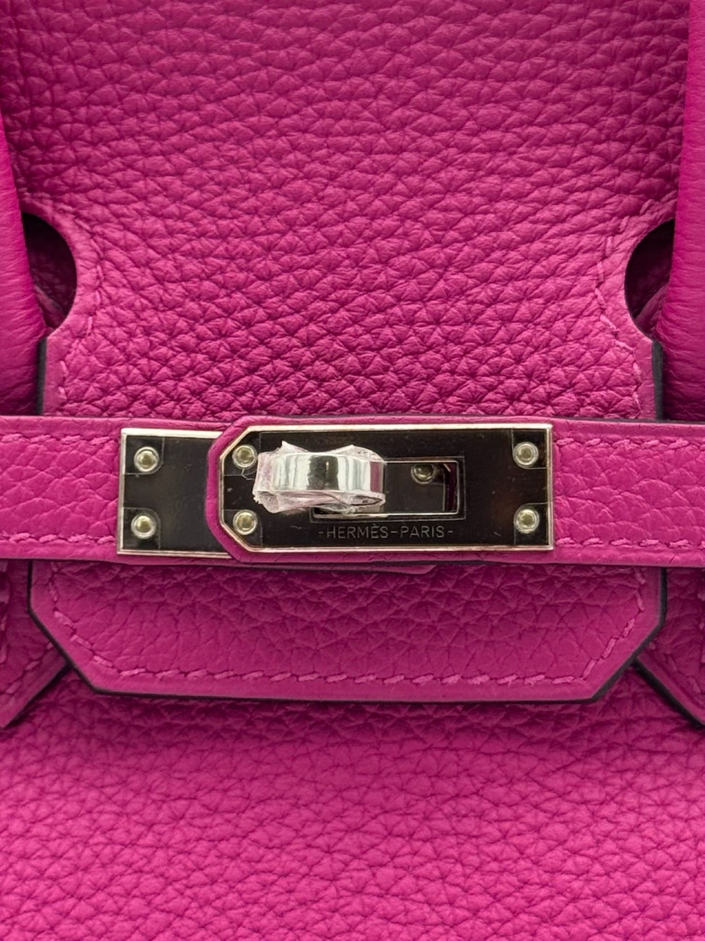 Hermès Birkin 25 Togo Rose Pourpre Palladium Hardware