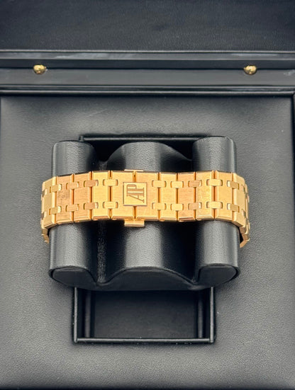 Audemars Piguet Royal Oak Selfwinding 41mm Rose Gold Blue Dial