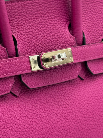 Hermès Birkin 25 Togo Rose Pourpre Palladium Hardware