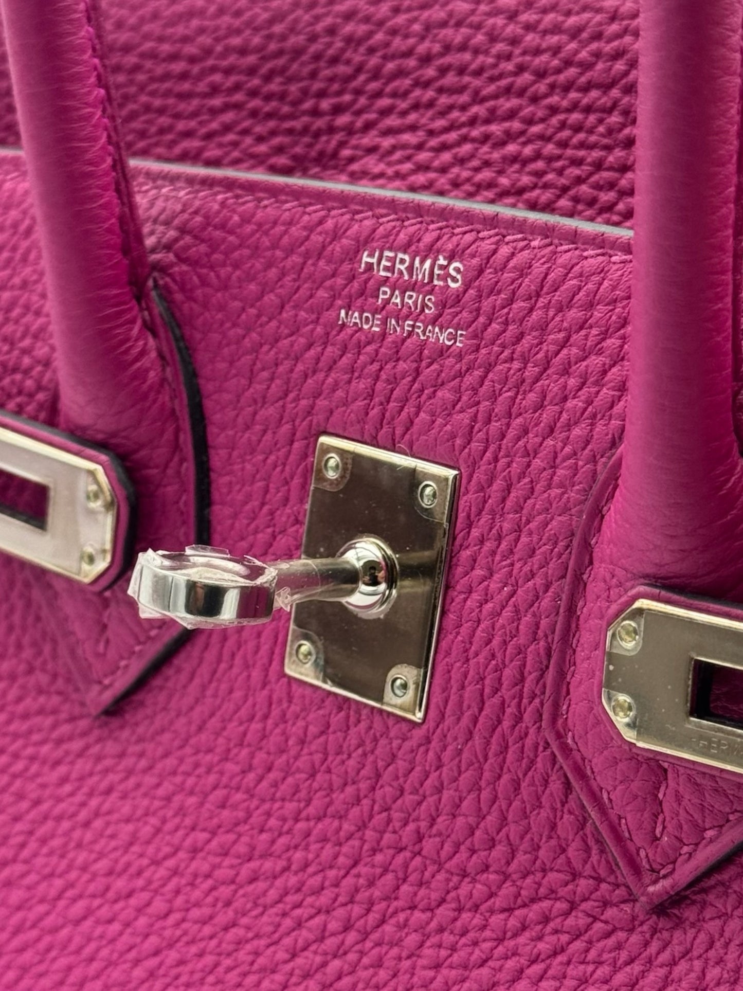 Hermès Birkin 25 Togo Rose Pourpre Palladium Hardware