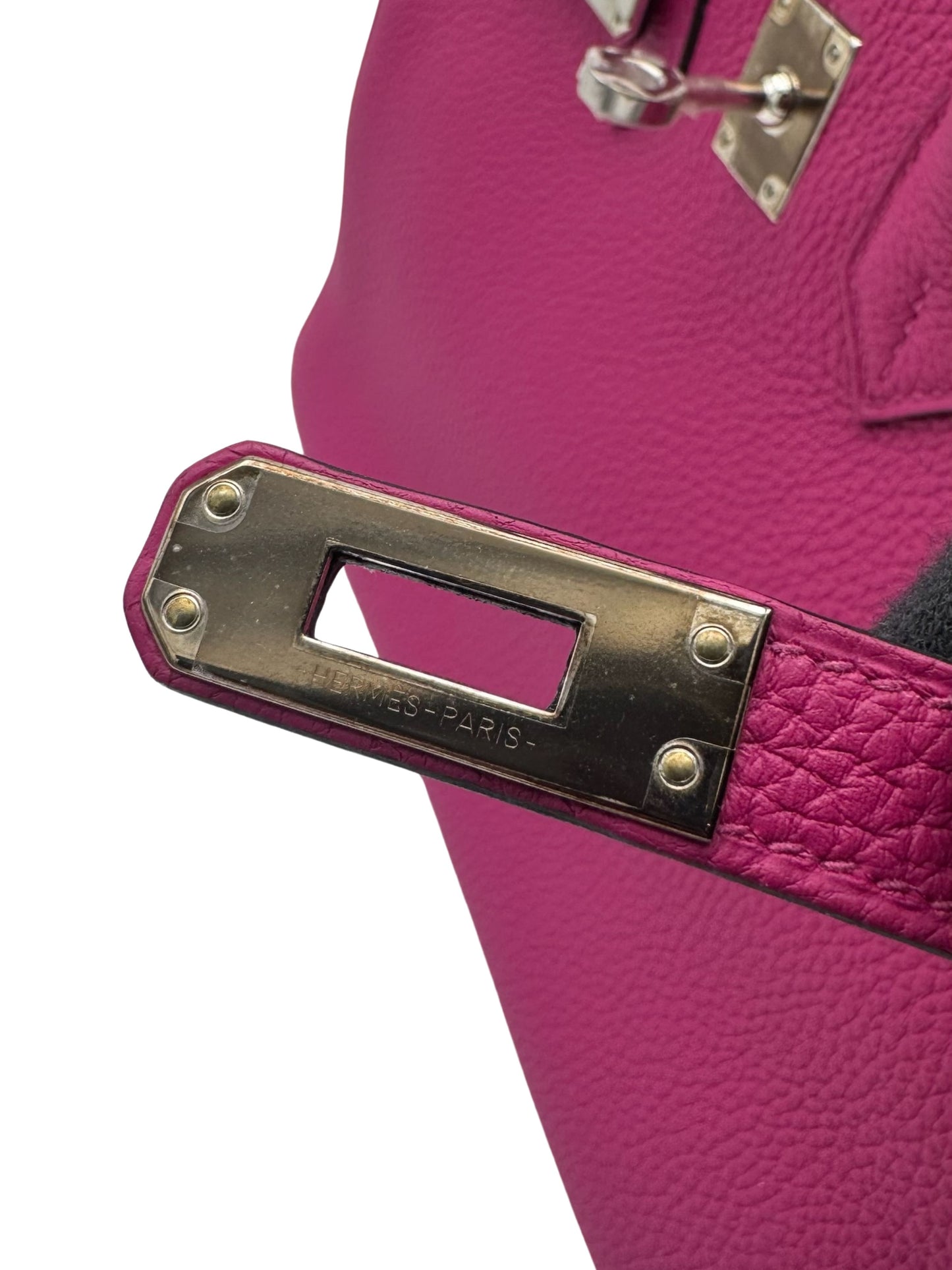 Hermès Birkin 25 Togo Rose Pourpre Palladium Hardware