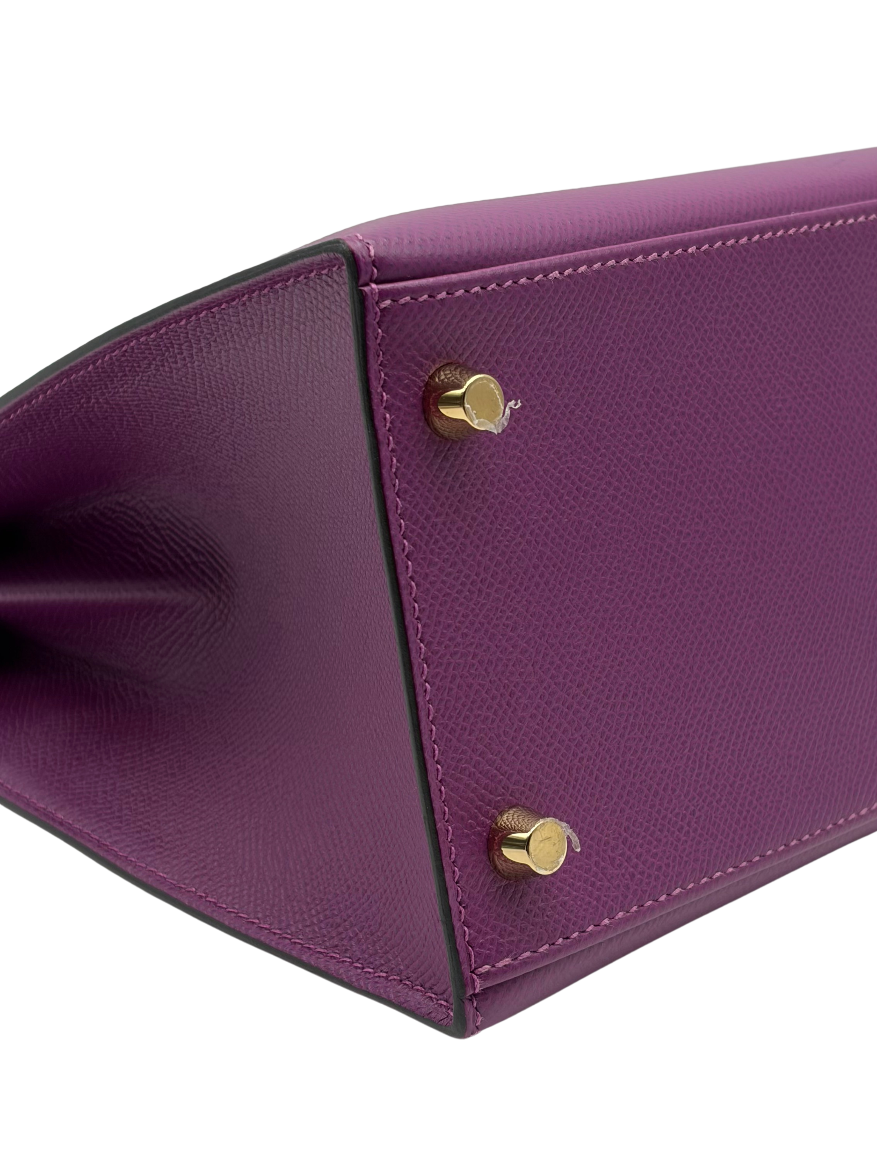 Hermès Kelly 28 Epsom Anemone Gold Hardware