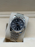 Rolex Datejust 41mm Steel Rhodium Dial