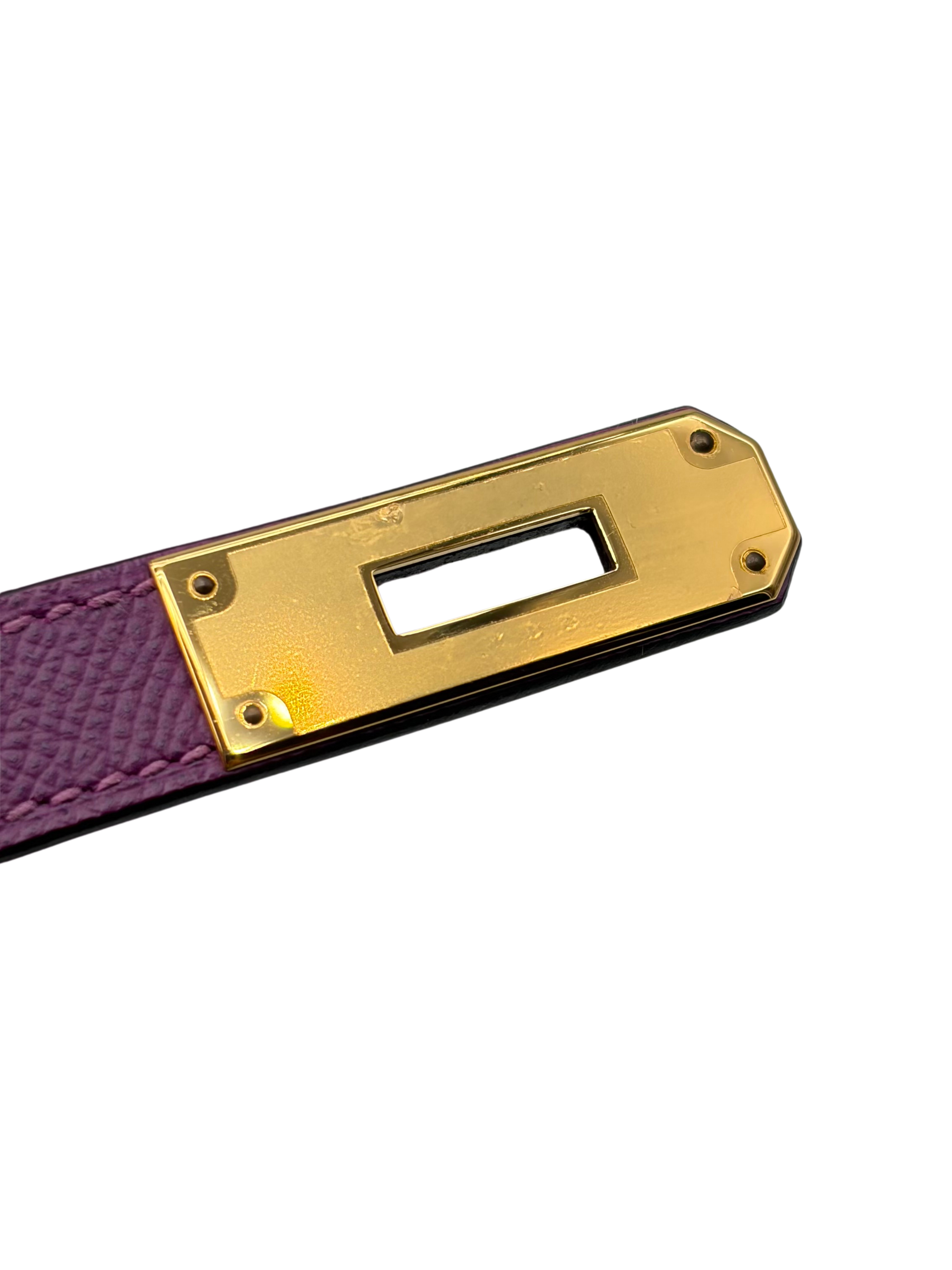 Hermès Kelly 28 Epsom Anemone Gold Hardware