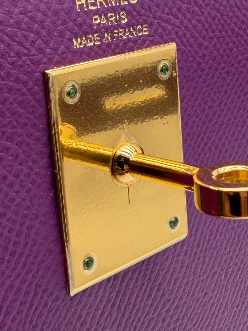 Hermès Kelly 28 Epsom Anemone Gold Hardware