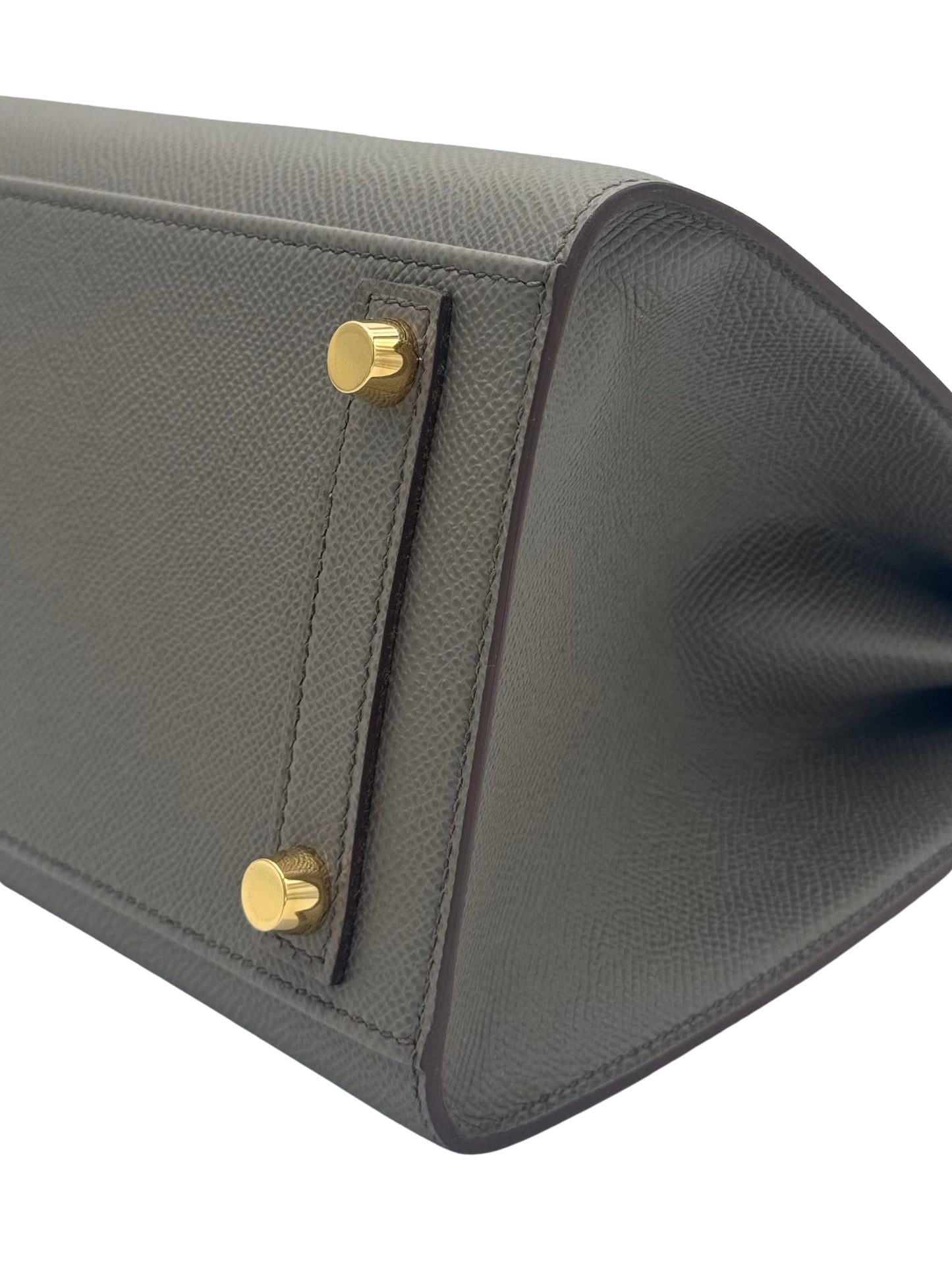 Hermès Birkin 25 Epsom Gris Etain Gold Hardware