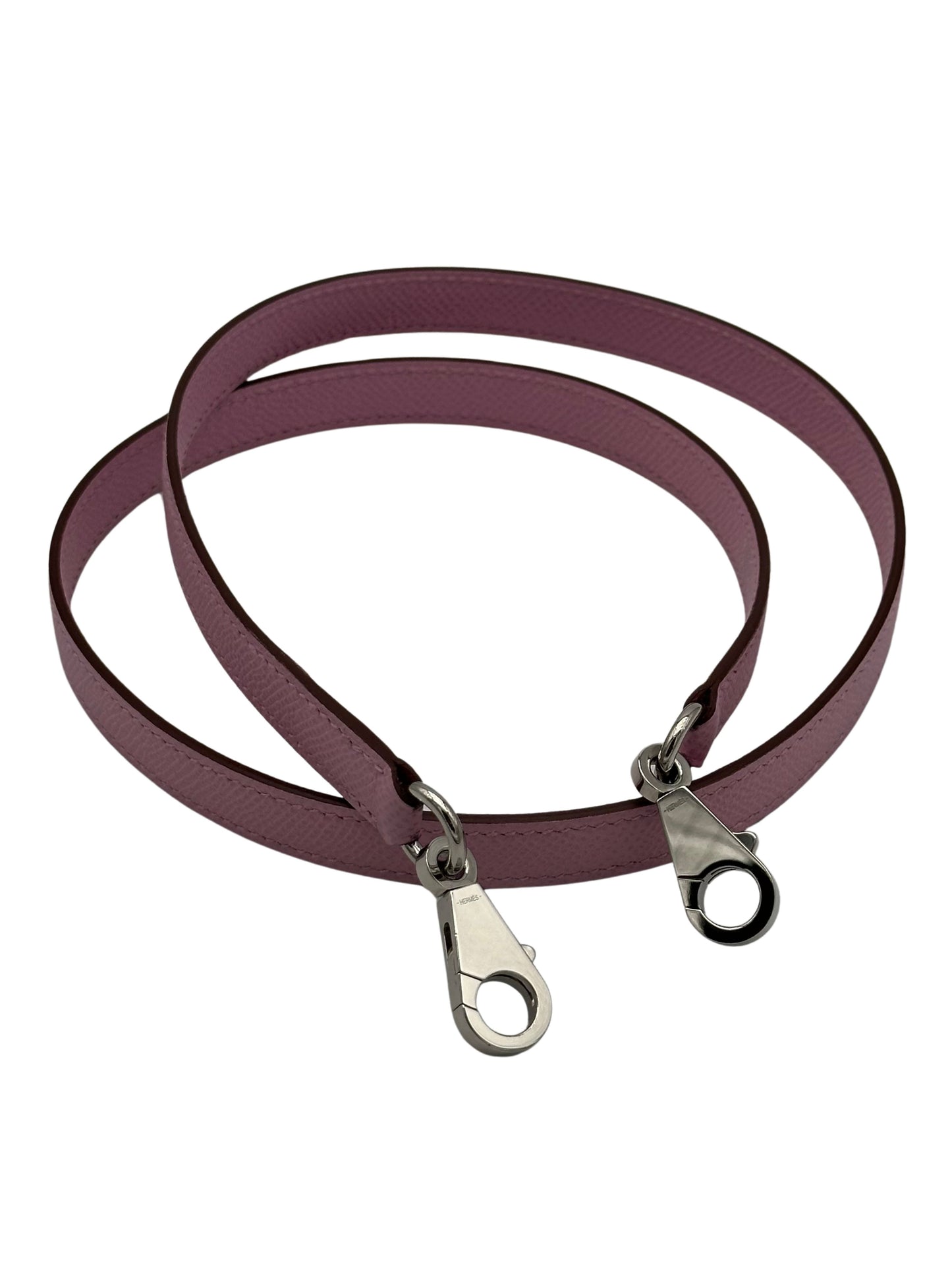 Hermès Kelly 25 Epsom Mauve Sylvester Palladium Hardware