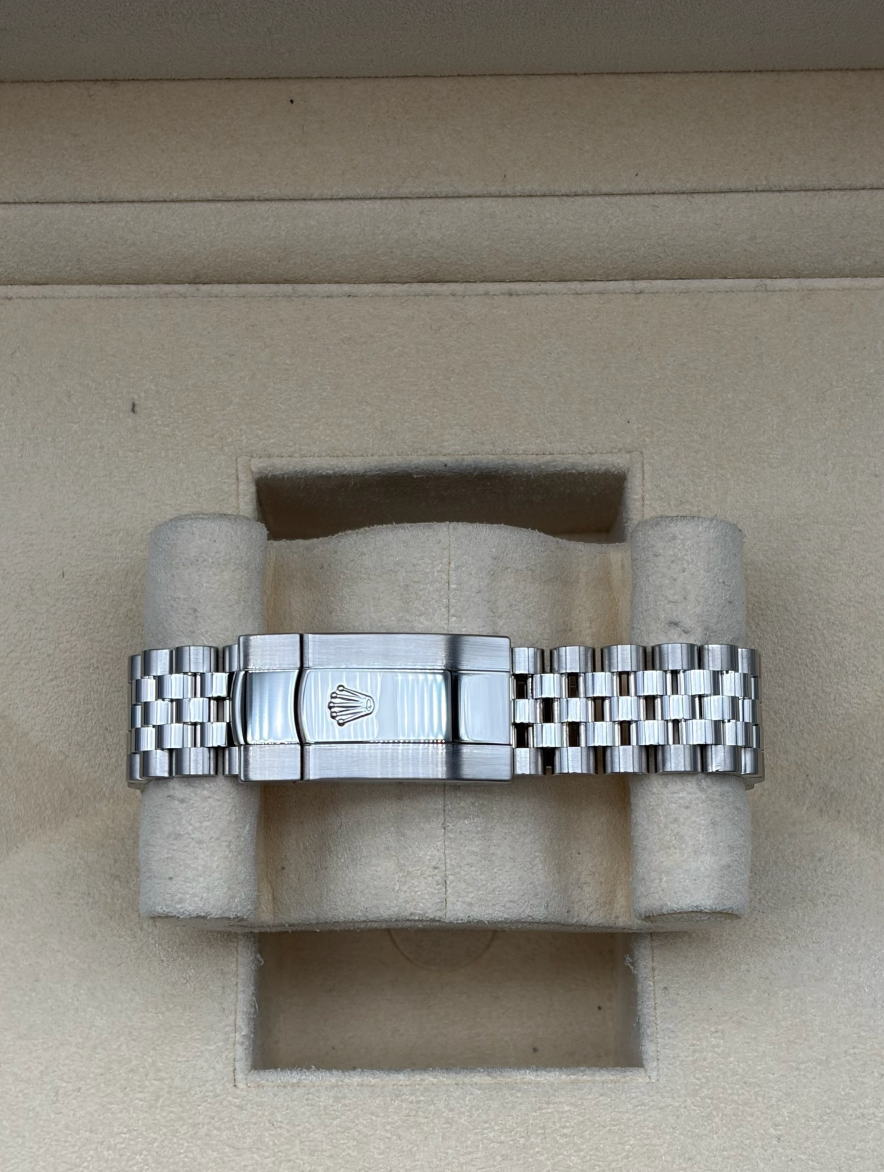 Rolex Datejust 41mm Steel Black Diamonds Dial
