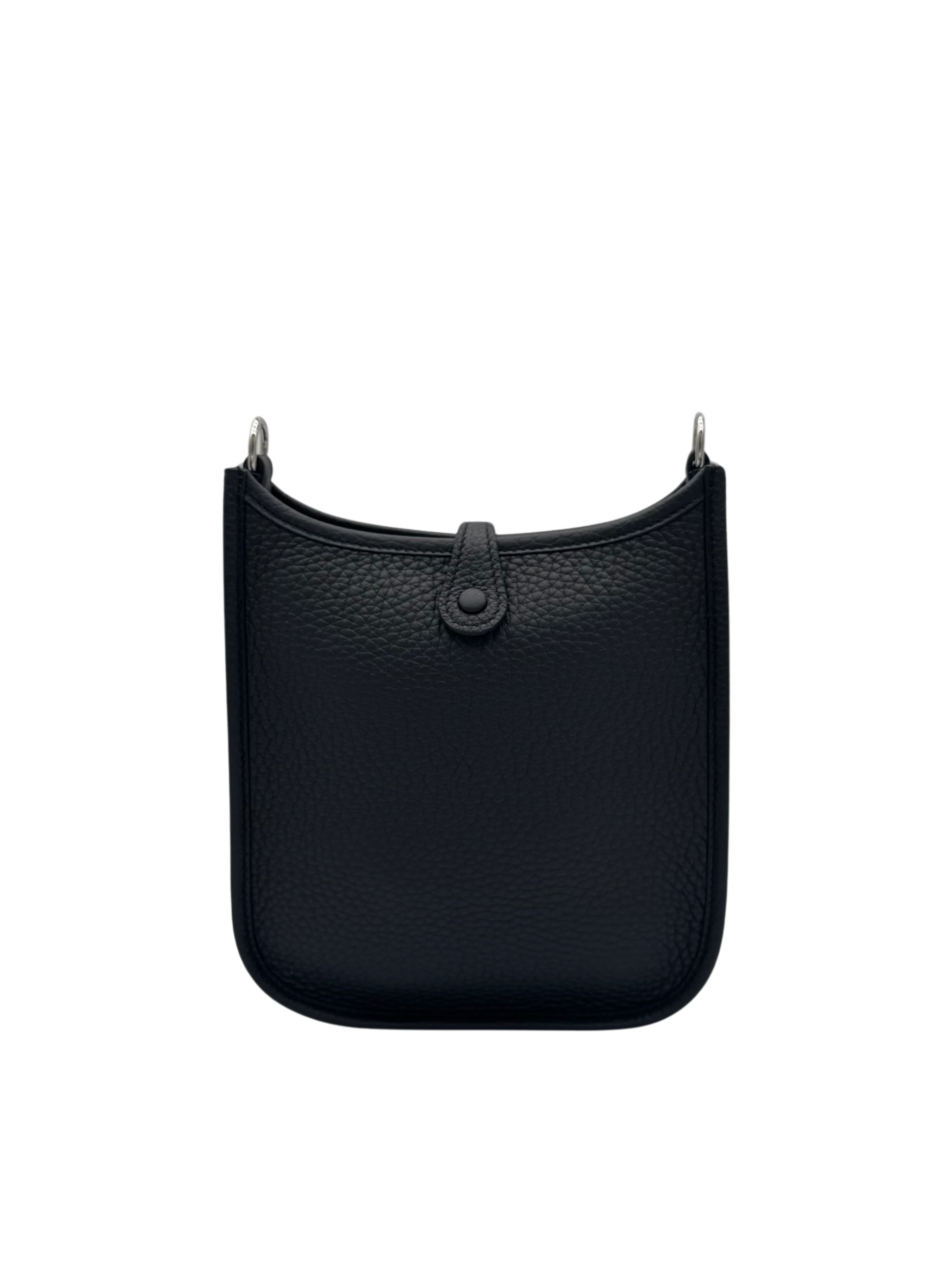 Hermès Evelyne 16 Clemence Black Palladium Hardware