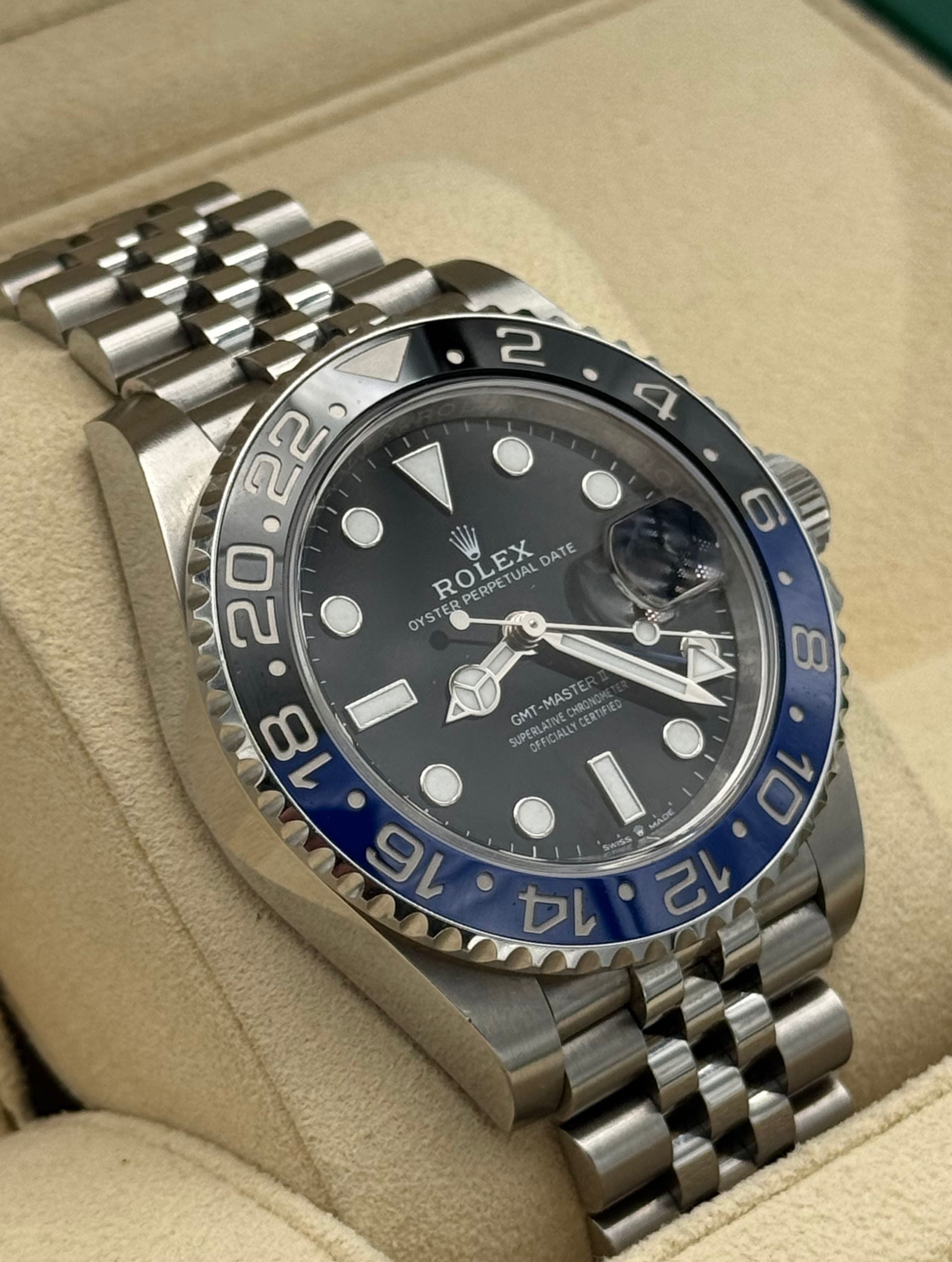 Rolex GMT-Master II "Batman" Jubilee