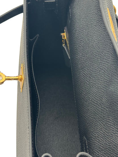 Hermès Kelly 25 Epsom Black