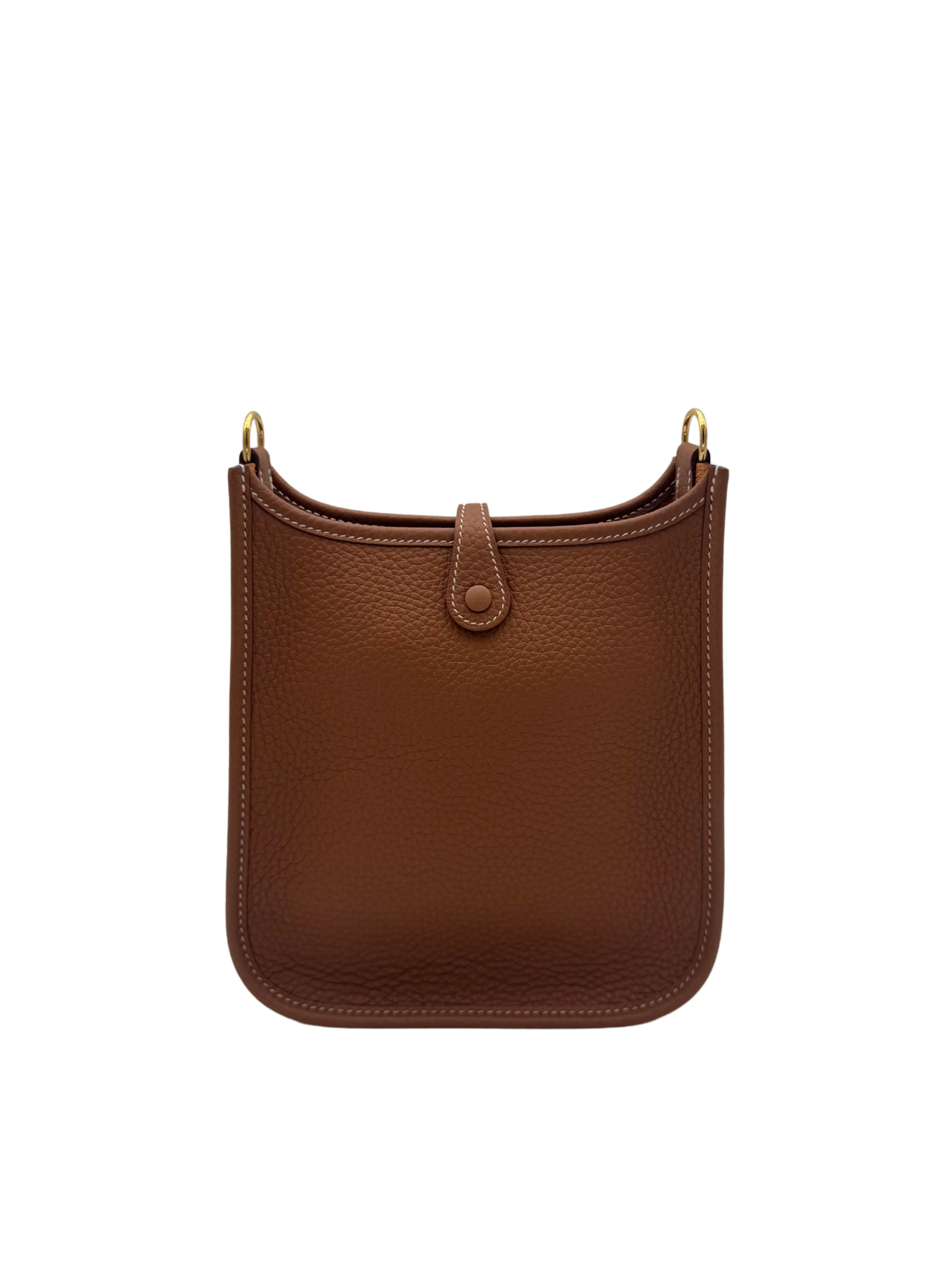 Hermès Evelyne 16 Taurillon Clemence Gold