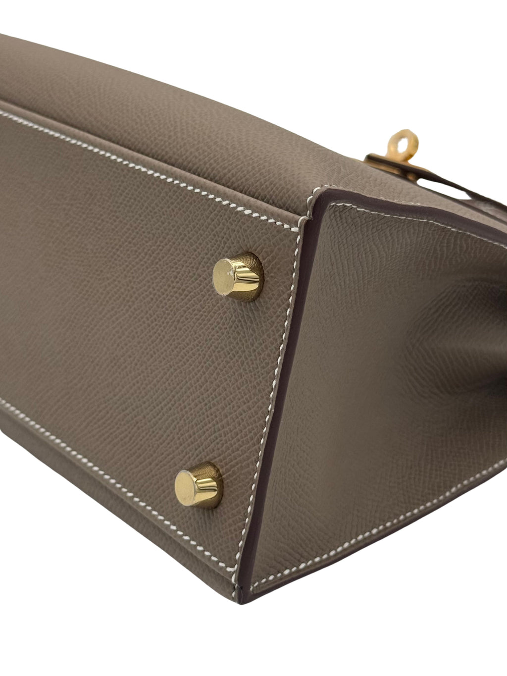 Hermès Kelly 25 Epsom Etoupe Gold Hardware