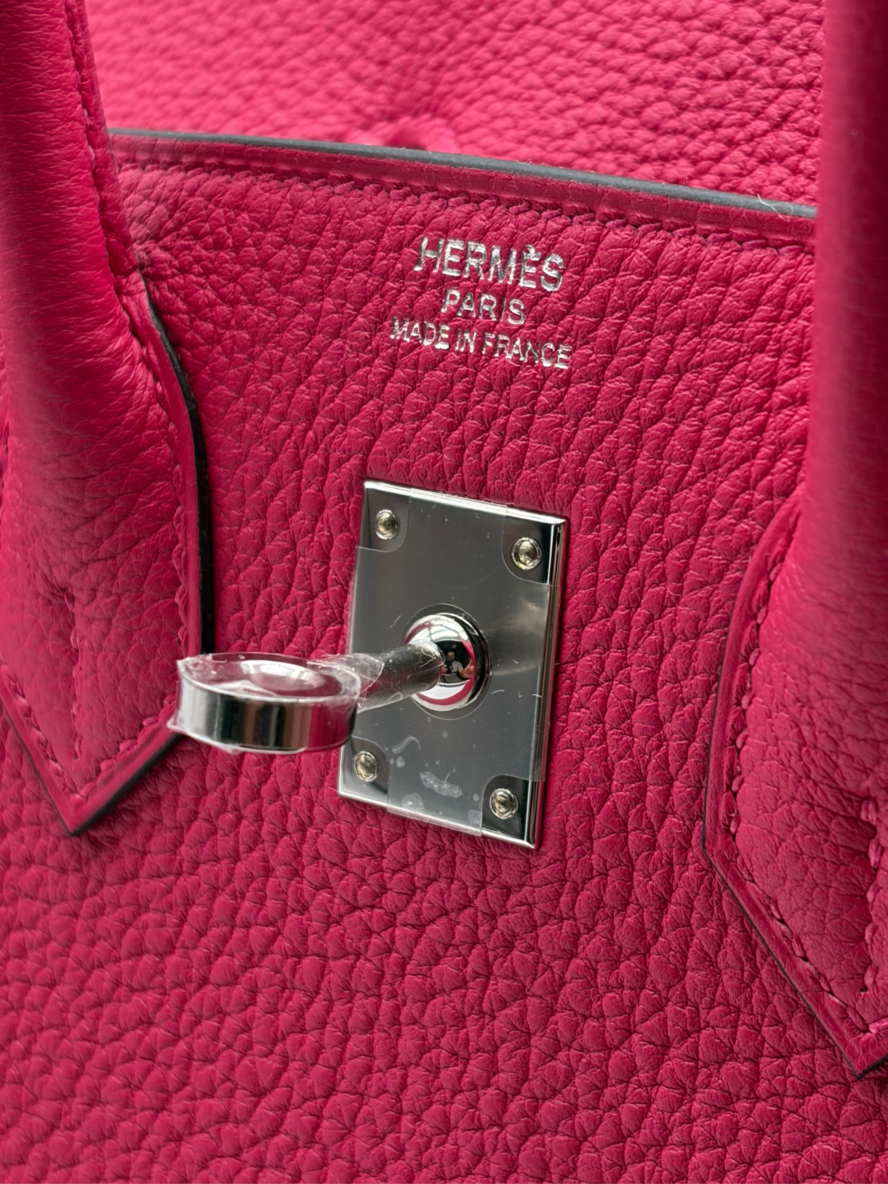 Hermès Birkin 25 Togo Rose Mexico Palladium Hardware
