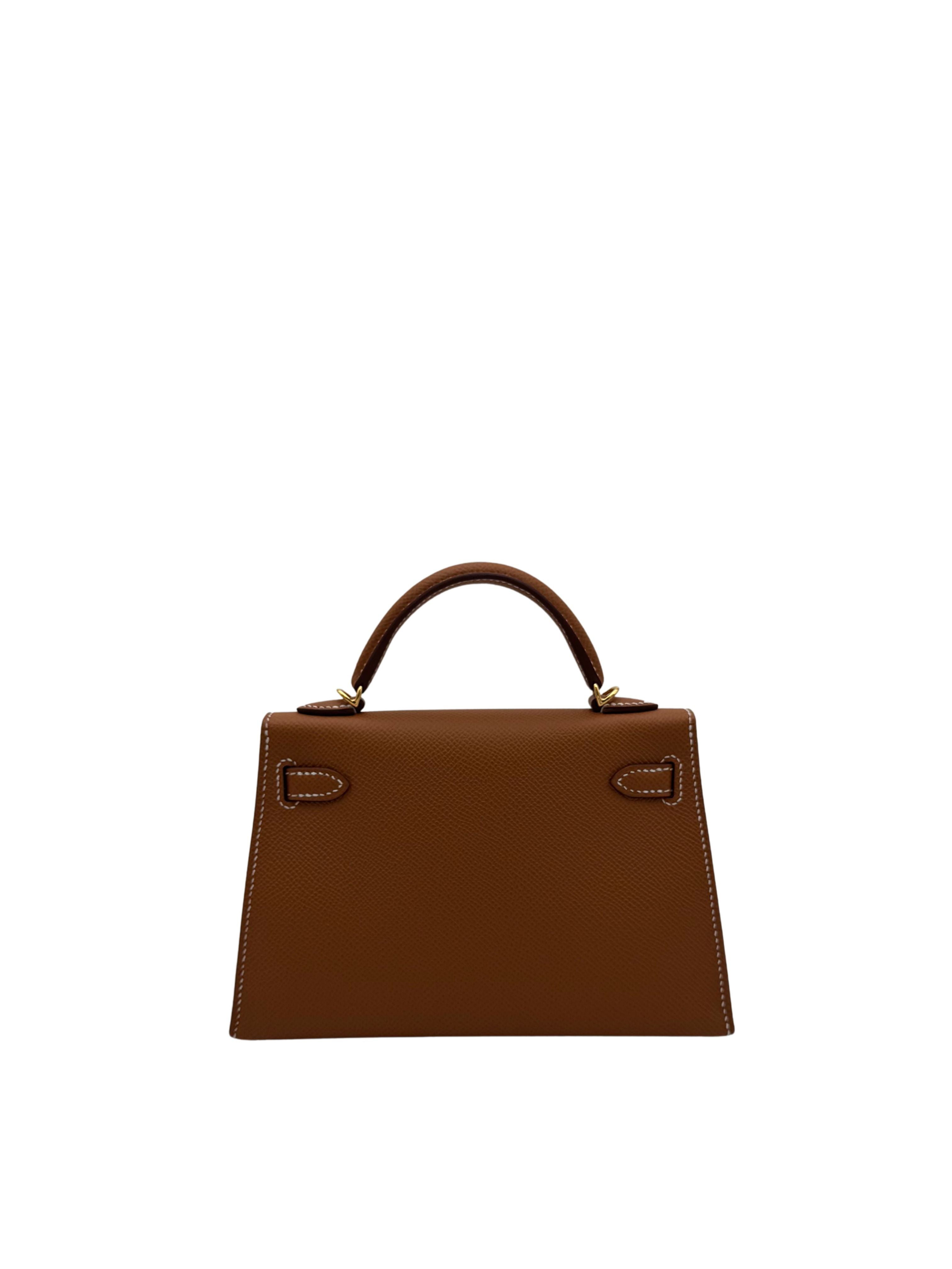 Hermès Kelly Mini Epsom Gold