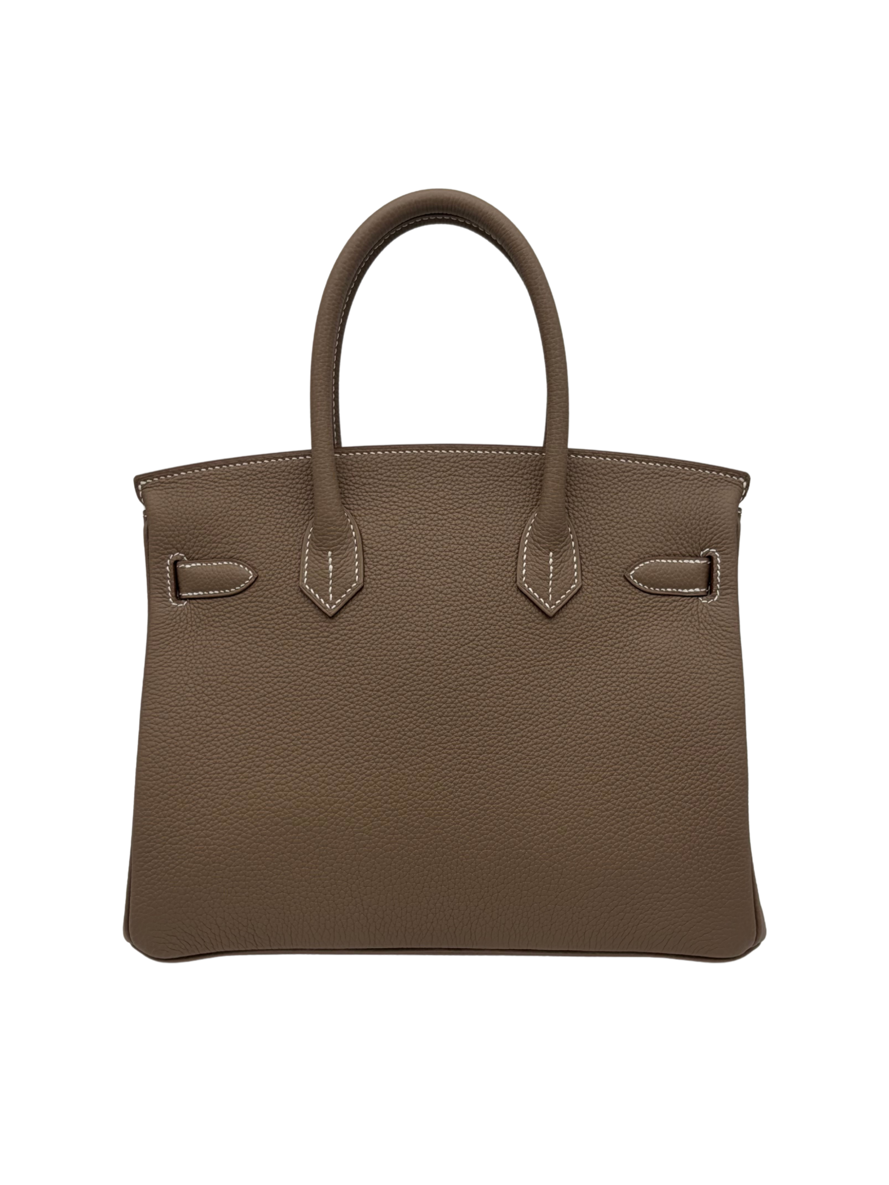 Hermès Birkin 30 Togo Etoupe Gold Hardware