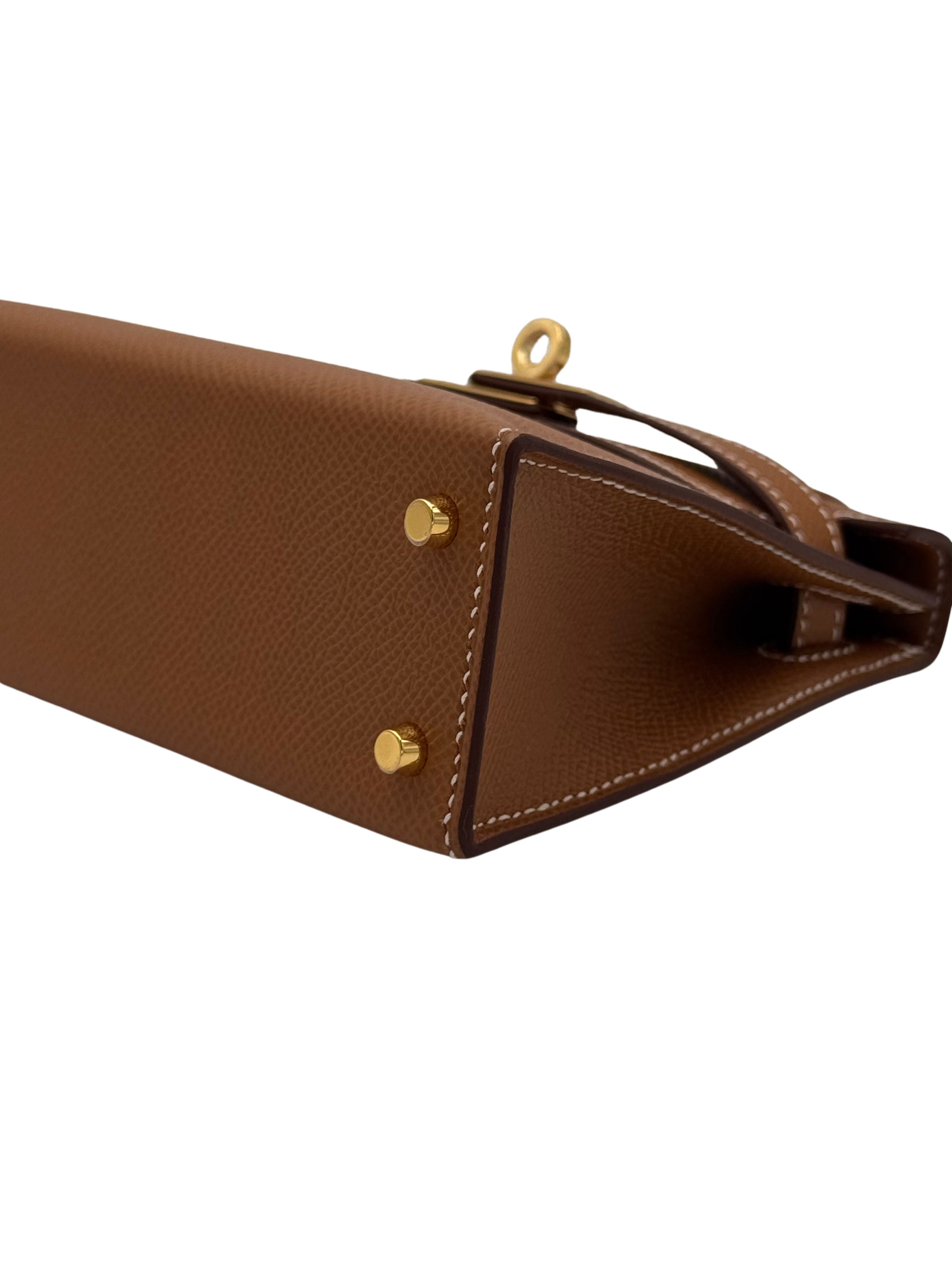 Hermès Kelly Mini Epsom Gold
