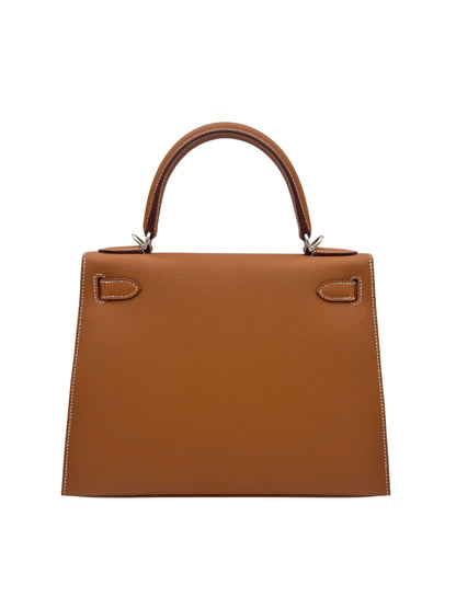 Hermès Kelly 28 Epsom Gold Palladium Hardware