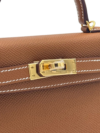 Hermès Kelly 25 Epsom Étoupe