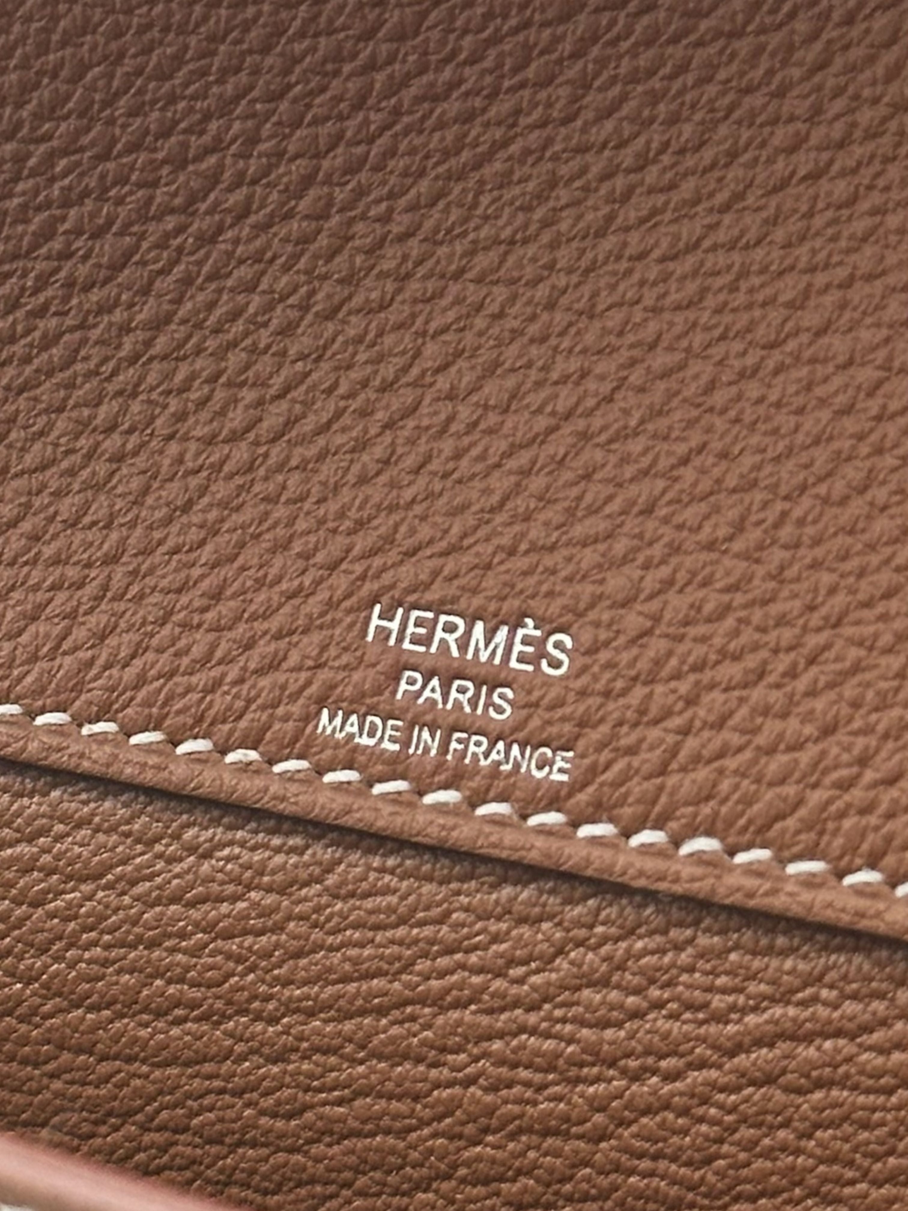 Hermès Kelly Dépêches 25 Togo Gold