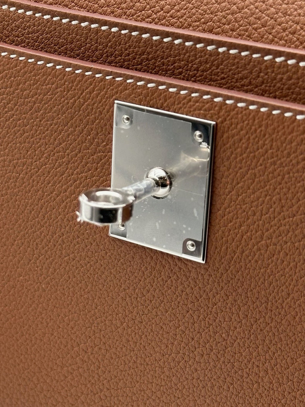 Hermès Kelly Dépêches 25 Togo Gold