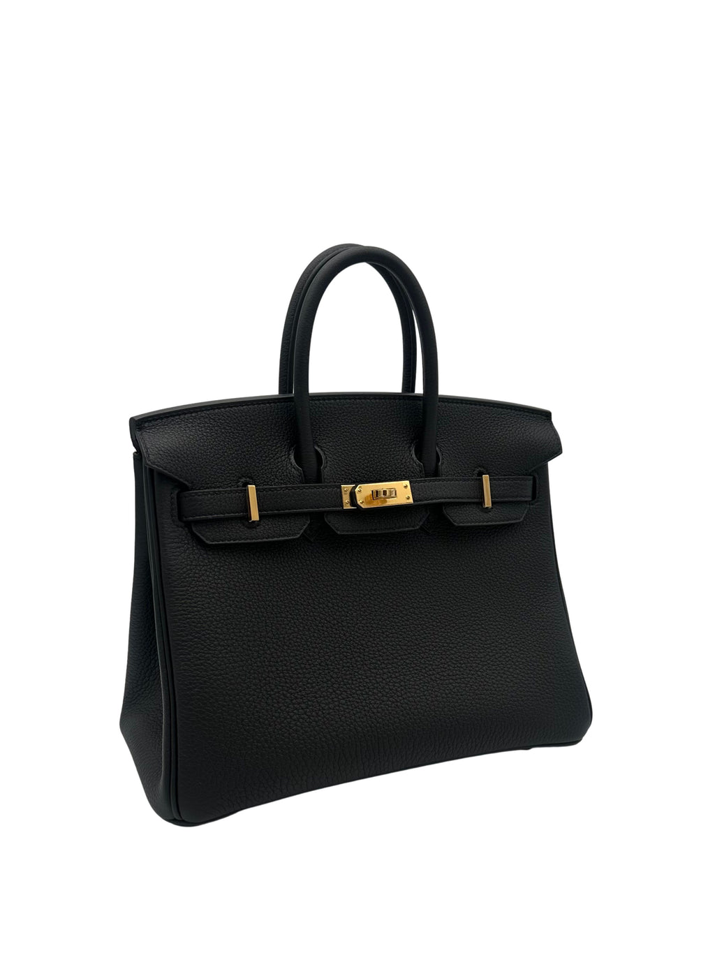 Hermès Birkin 25 Togo Black Gold Hardware