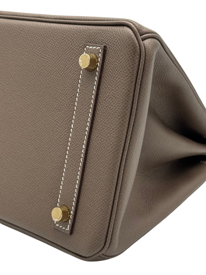 Hermès Birkin 30 Epsom Etoupe Gold Hardware