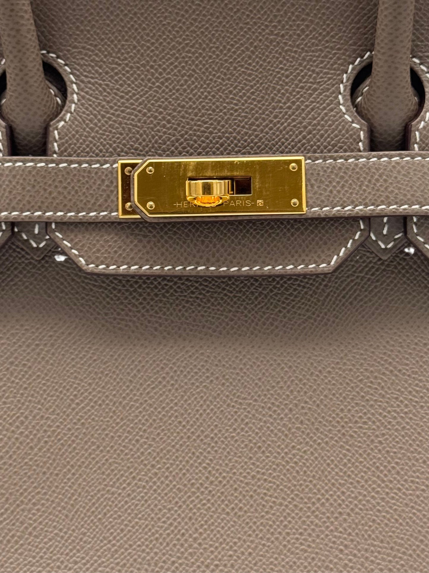 Hermès Birkin 30 Epsom Etoupe Gold Hardware