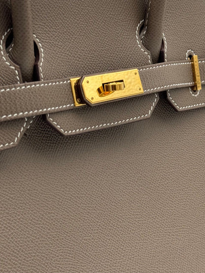 Hermès Birkin 30 Epsom Etoupe Gold Hardware