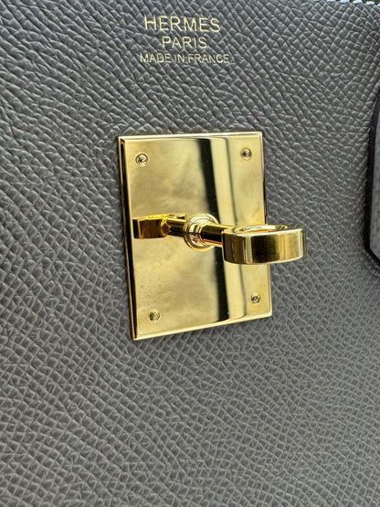 Hermès Birkin 30 Epsom Etoupe Gold Hardware