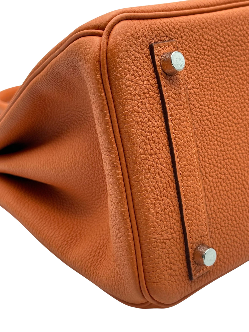 Hermès Birkin 30 Togo Orange Palladium Hardware