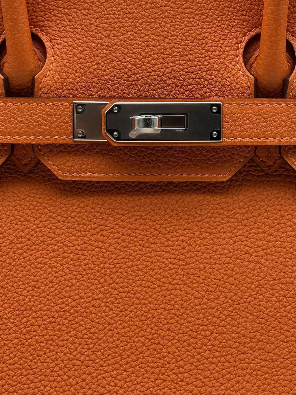 Hermès Birkin 30 Togo Orange Palladium Hardware