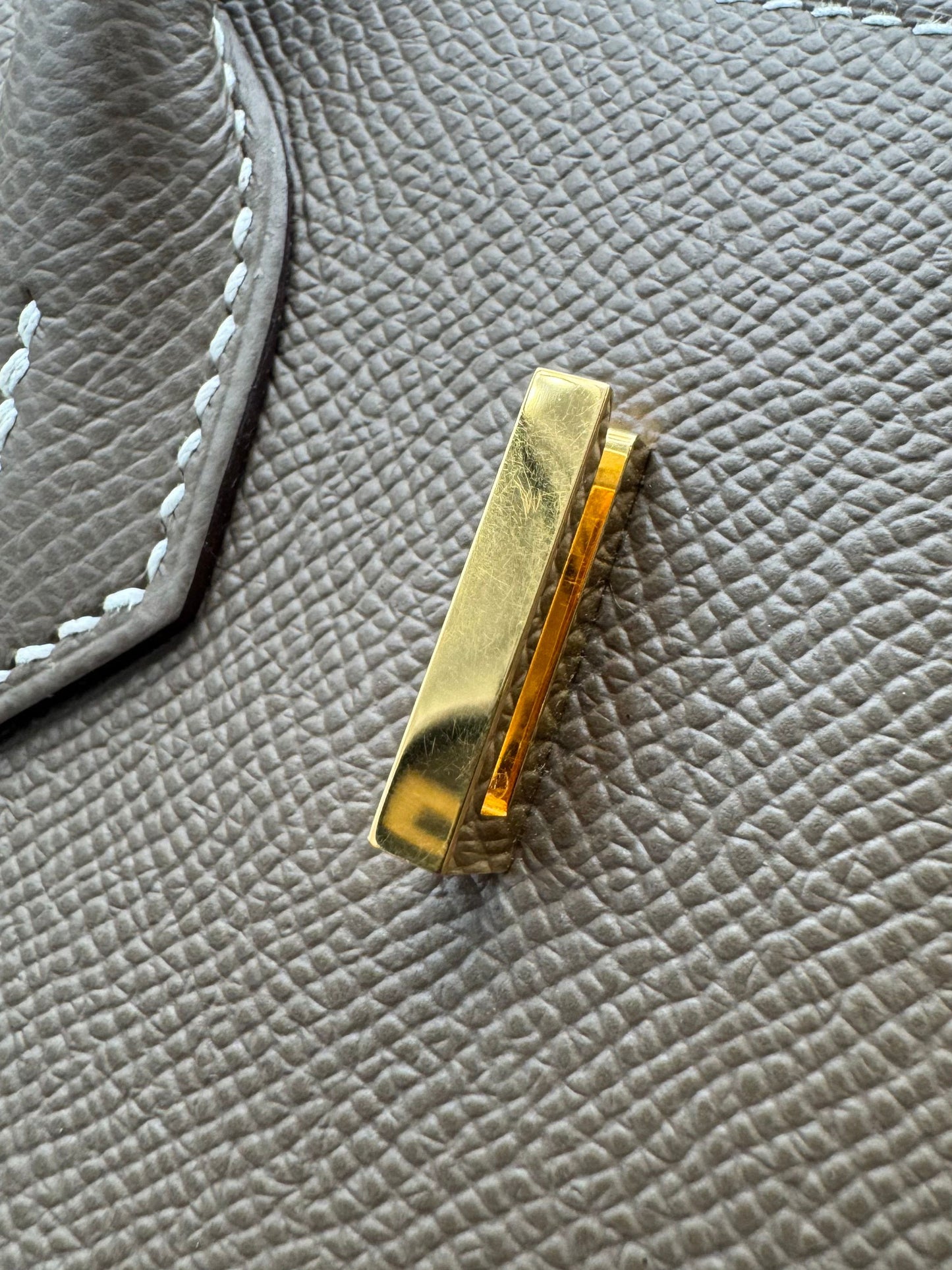 Hermès Birkin 30 Epsom Etoupe Gold Hardware