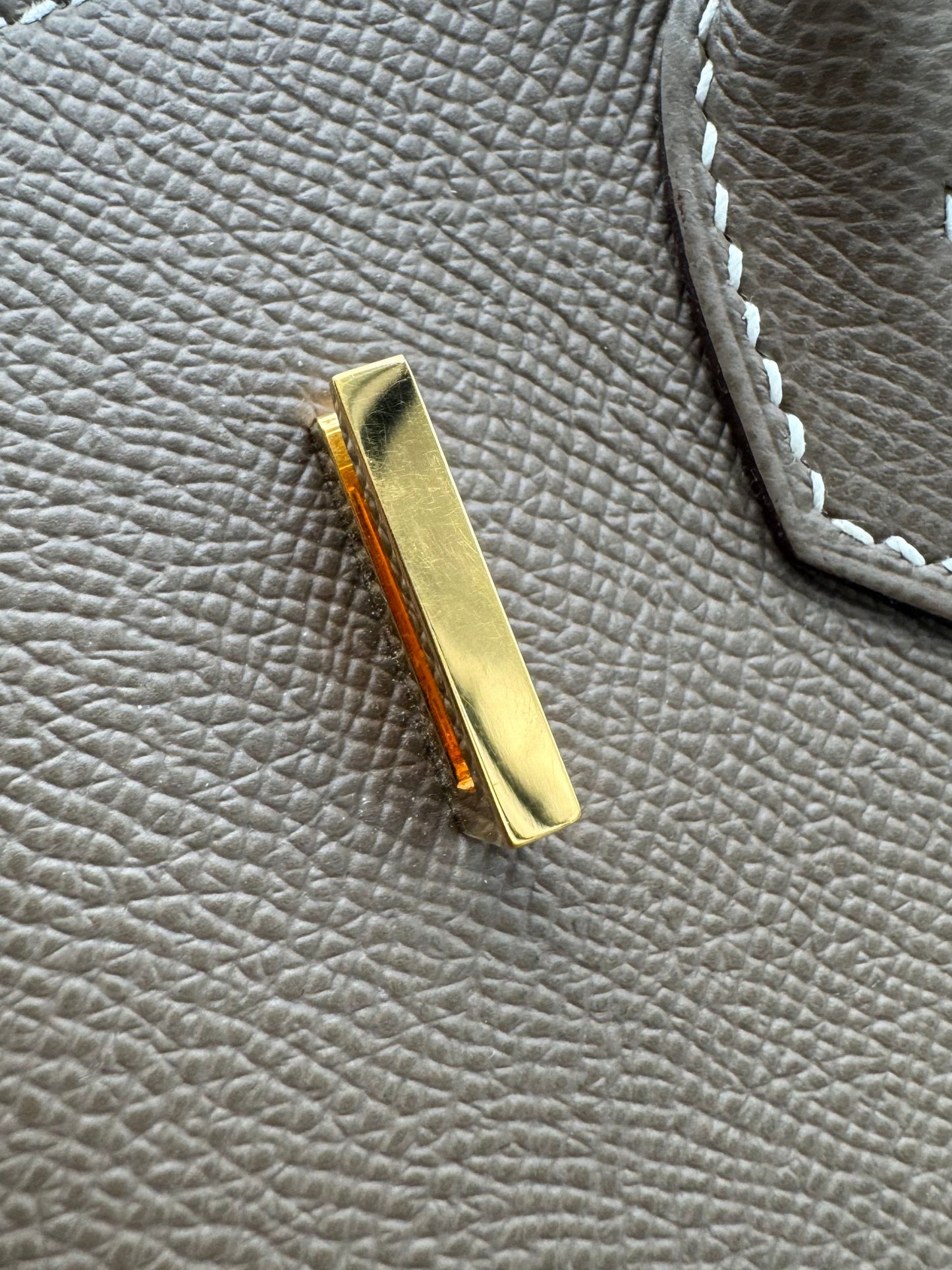 Hermès Birkin 30 Epsom Etoupe Gold Hardware