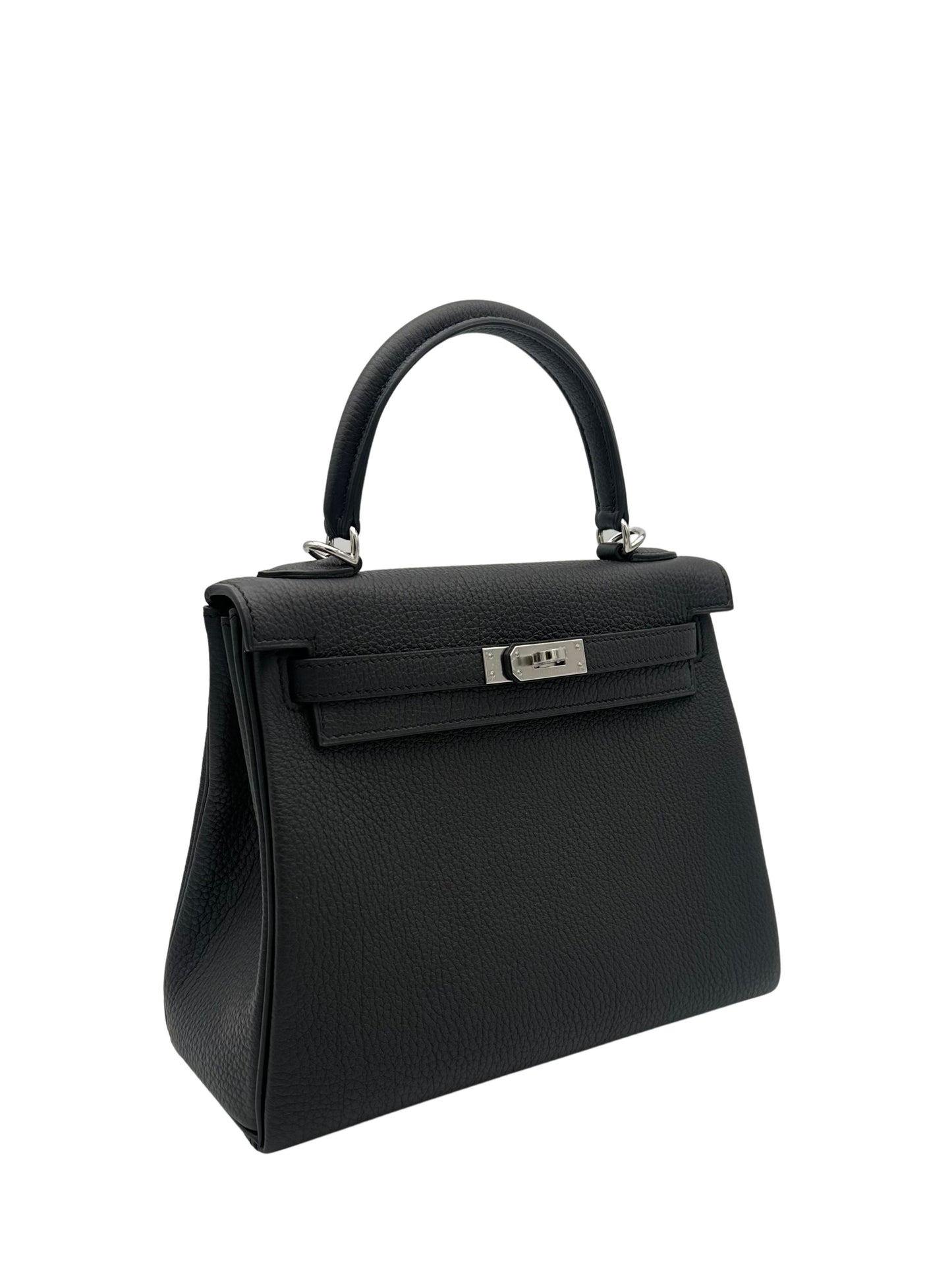 Hermès Kelly 25 Togo Black Palladium Hardware