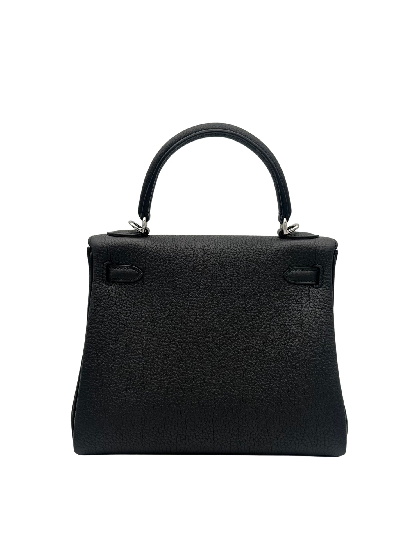 Hermès Kelly 25 Togo Black Palladium Hardware