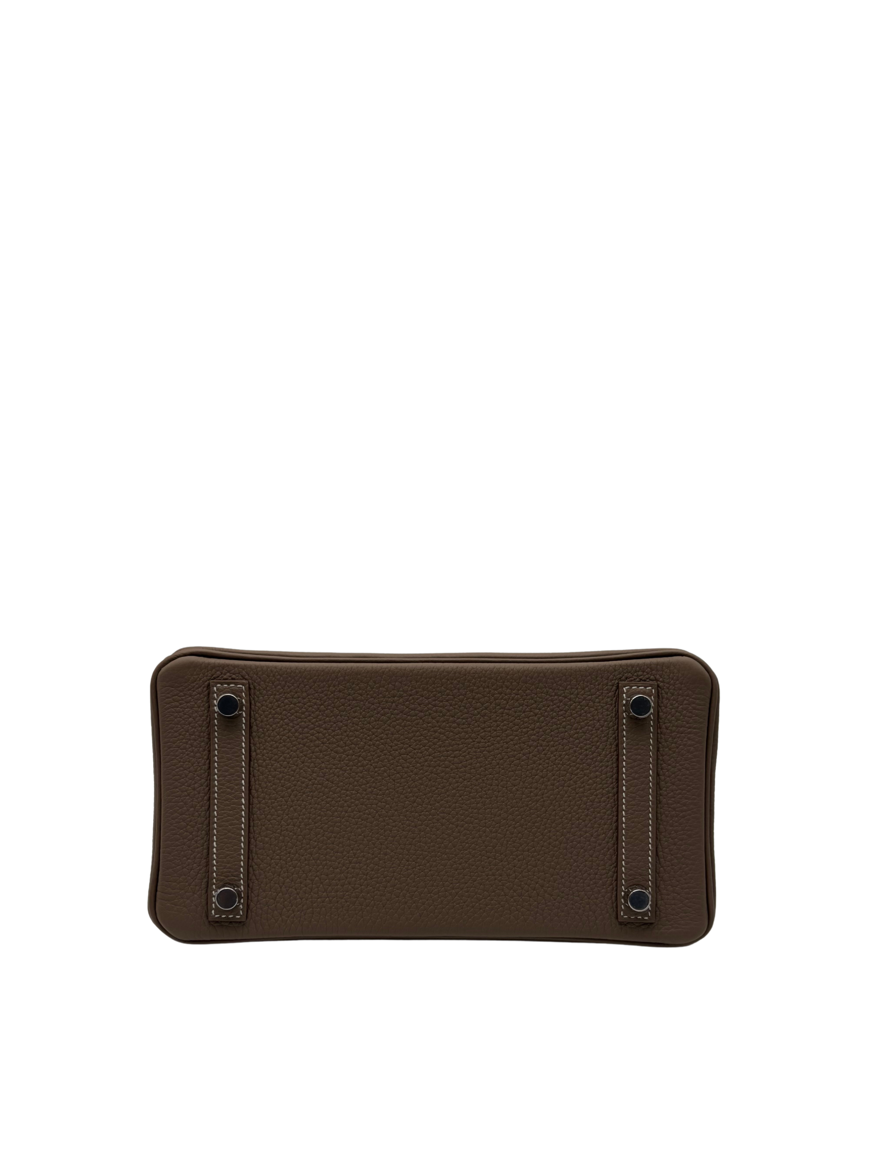 Hermès Birkin 25 Togo Etoupe Palladium Hardware