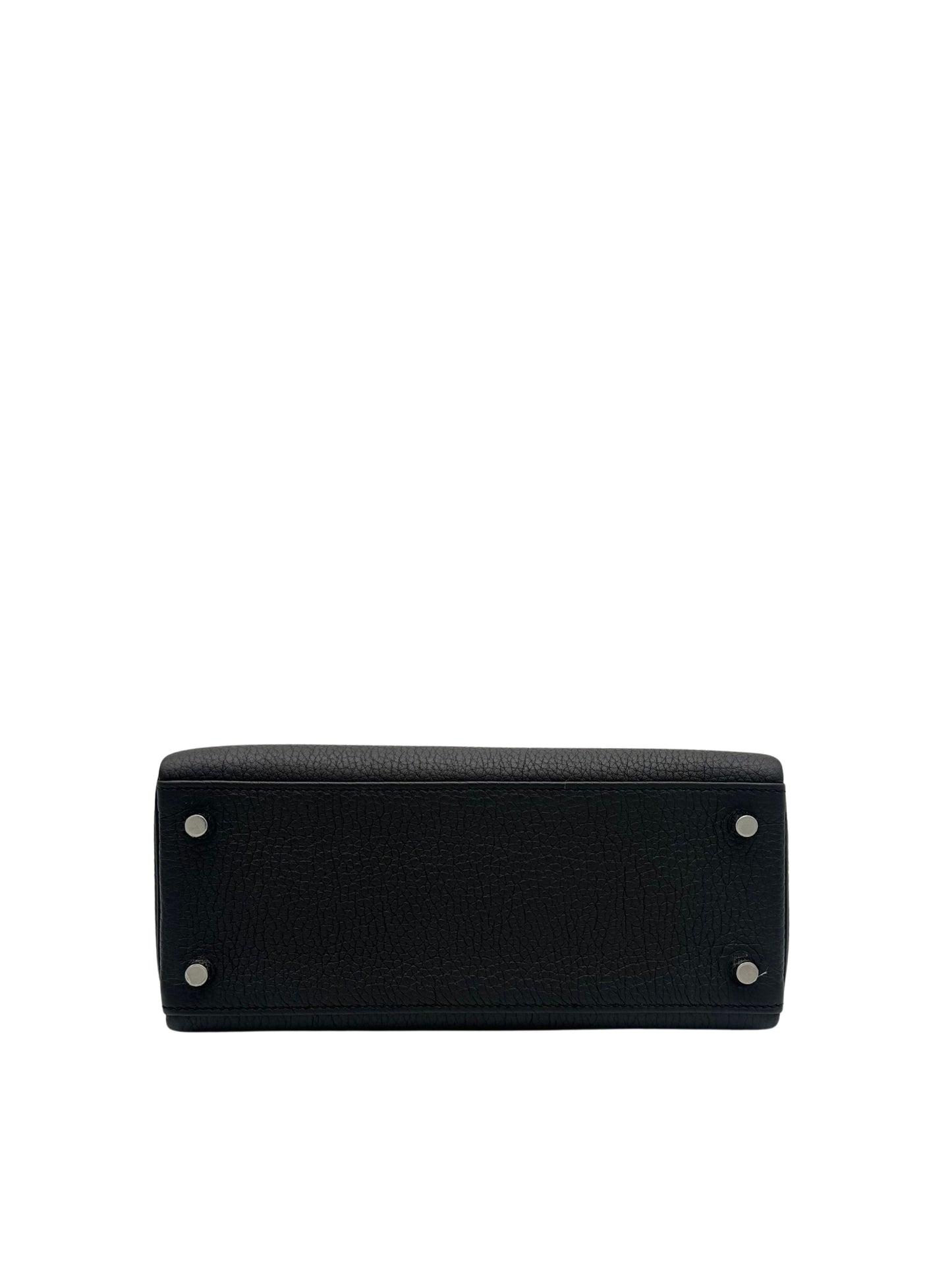 Hermès Kelly 25 Togo Black Palladium Hardware