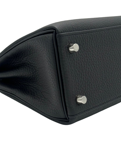 Hermès Kelly 25 Togo Black Palladium Hardware