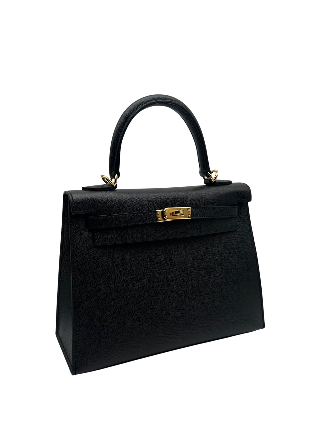 Hermès Kelly 25 Madame Negro/Grafito Herraje Dorado