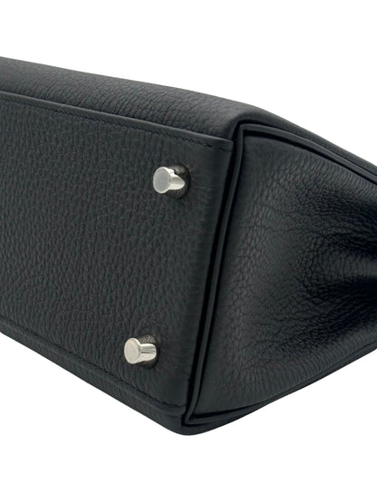 Hermès Kelly 25 Togo Black Palladium Hardware
